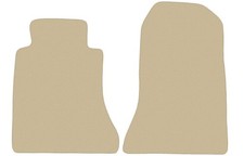 Vorne Veloursfußmatten für Mercedes E cl C124 coupe 1984-1993, Beige Velour