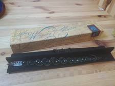 The Writing Round Glass Pen in Emeral Tapered Spiral Handle with Stand -NEW AG65