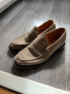 Tricker\'s James Repello Calf Suede Loafers | Snuff (Brown) | 9.5US (8.5UK) Tricker main image 2