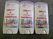 Lot of 3: Old Spice Gentleman's Deodorant Eucalyptus  Coconut Oil - 3 oz