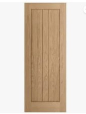 Suffolk Cottage Style Oak Internal Fire Door FD30 1981mm x 838mm x 44mm (78x33")