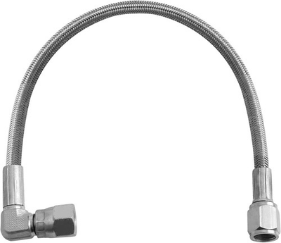 #ad 12quot; 4AN Turbo Oil Feed Line Stainless Steel Braided High Pressure Solution $20.89