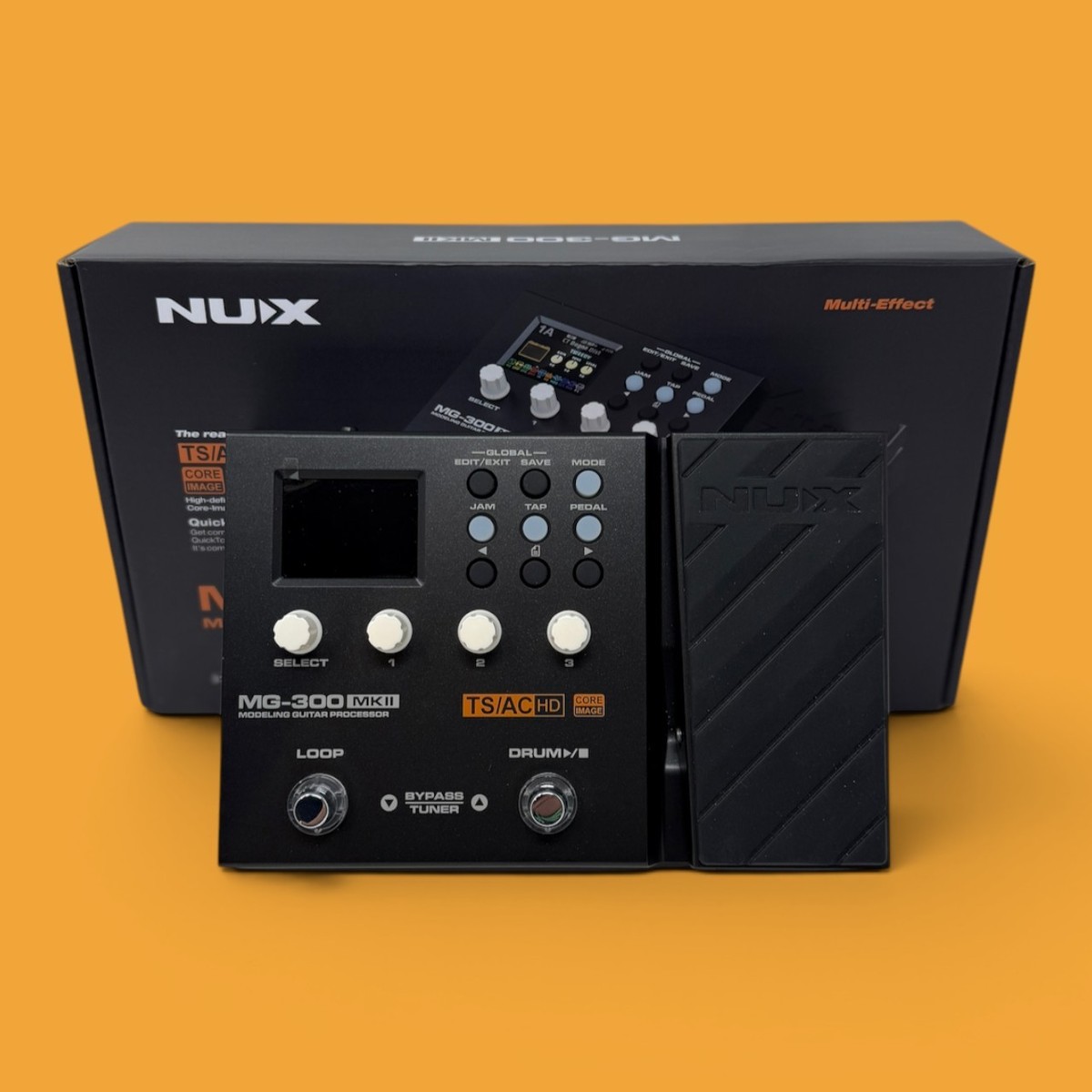NUX MG-300 MKII Multi-Effects and Amp Modeler Pedal [USED
