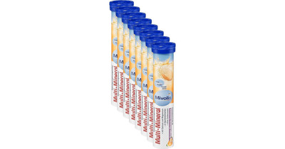 MIVOLIS dissolvable vitamins: MULTI-MINERAL 8 x 20pc FREE SHIPPING