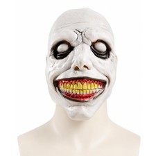 Scary Demon Exorcist Mask for Adults Cosplay Prop for Halloween Party