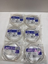 Electrical Romex SimPull 15 ft. 14/2 Indoor Wire/Copper NM-B Cable Qty 6