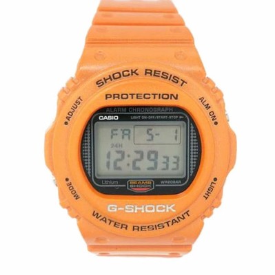 Casio G-Shock Beams 20th Model DW-5700BE-4JR Quartz Used