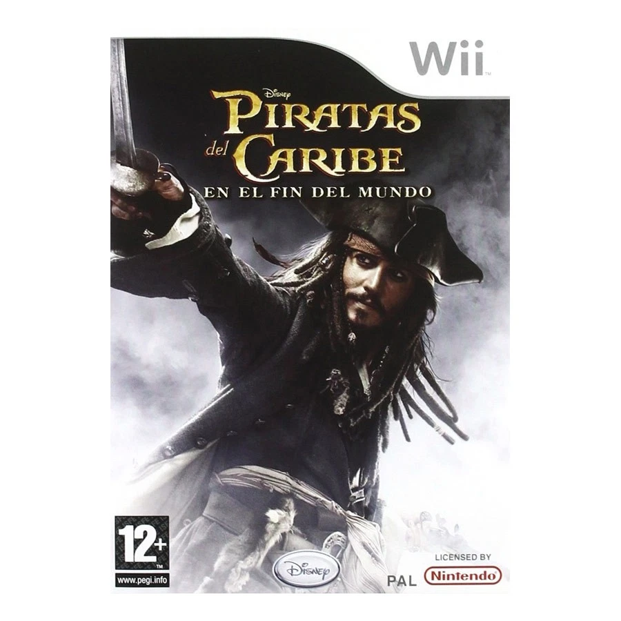 Piratas del Caribe Nintendo Wii PAL España Completo Envio combinado!