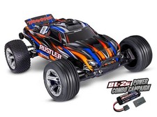 Traxxas Rustler 2WD Brushless BL-2S RTR orange 1:10 Stadium Truck avec 2S Lip...
