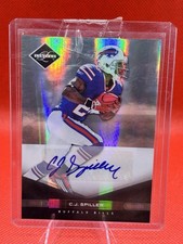 2011 Panini Limited Monikers Auto Holo C.J. Spiller 49/50