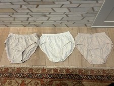 3 Vintage Bali / Barely There Panties Size 6/7 Nylon underwear