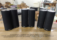 Lot of 3 Dell AX210 USB 2.0 Desktop Multimedia Stereo Computer Speakers   Black