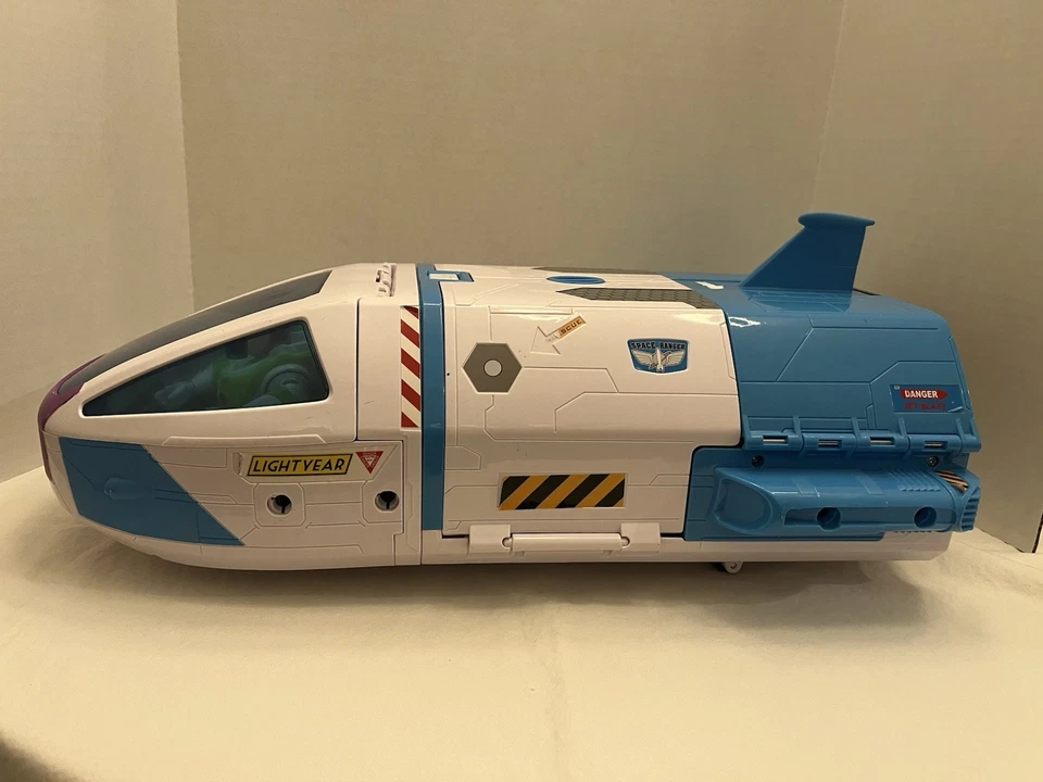 Mattel Disney Pixar Toy Story Buzz Lightyear’s Star Command Spaceship Incomplete - Image 3 of 4