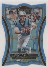 2019 Panini Select Premier Level Die-Cut Light Blue Prizm 35/99 Kyle Allen sl1