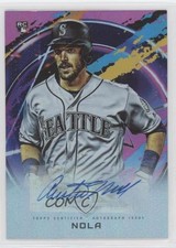 2020 Topps Fire Magenta 16/25 Austin Nola #FA-AN Auto 0b2