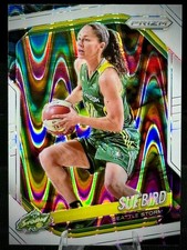 2025 Panini WNBA Prizm - Sue Bird #38 - Legends White Seismic Prizm