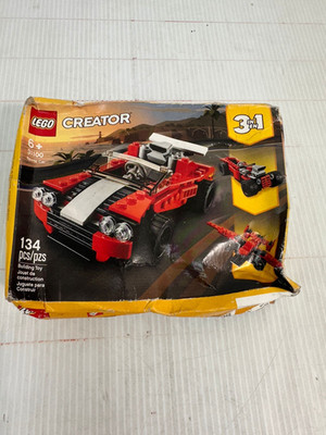 Lego Creator 3in1 Sports Car Toy Building Kit 31100 134 Pieces with Box