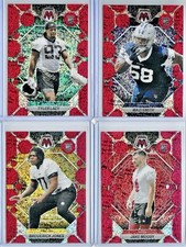 🔥MAZI SMITH   2024 PANINI MOSAIC RED SPARKLE ROOKIE SP PARALLEL‼️