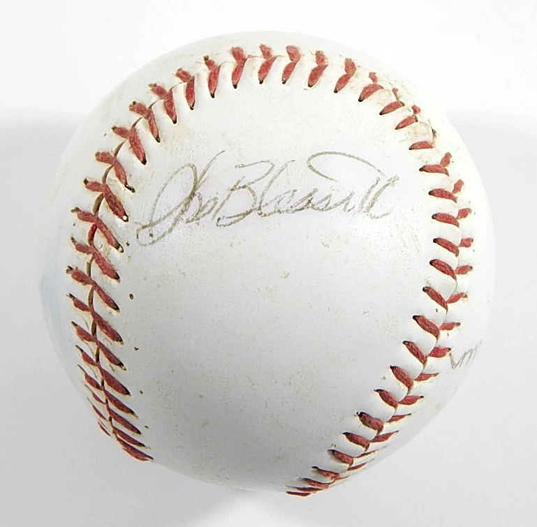 Detroit Tigers Signed Baseball 5 Autographs Rozema Brown Wilcox - Image 2 of 4