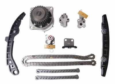 ENGINETECH TIM SET W/ WATER PUMP INF NISSAN 3.5L VQ35DE NO SPROCKETS