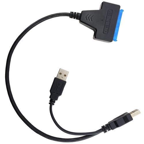 SATA to USB 3.0 Adapter 3.5" 2.5" SSD HDD 5.25" Hard Disk Drive Laptop PC Cable - Picture 6 of 7