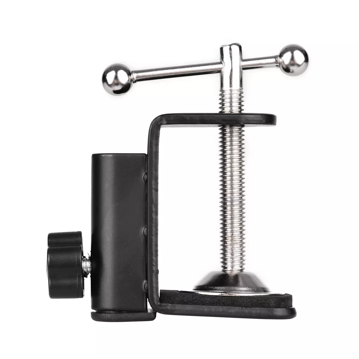 C shaped Arm Stand Clamp Desk Mounting Clamp with Screw for Microphone P6G5