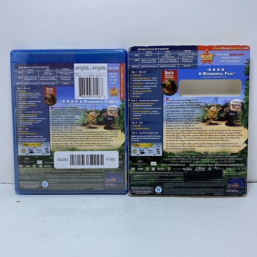 Disney Up BLU-RAY + DVD + DIGITAL FACTORY SEALED with SLIPCOVER - Picture 2 of 3