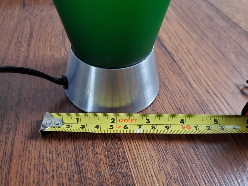 台灯 Lite Source Beaker Accent 灯 绿色 带铝底座 LS-3724 — 第 4/4 张图片