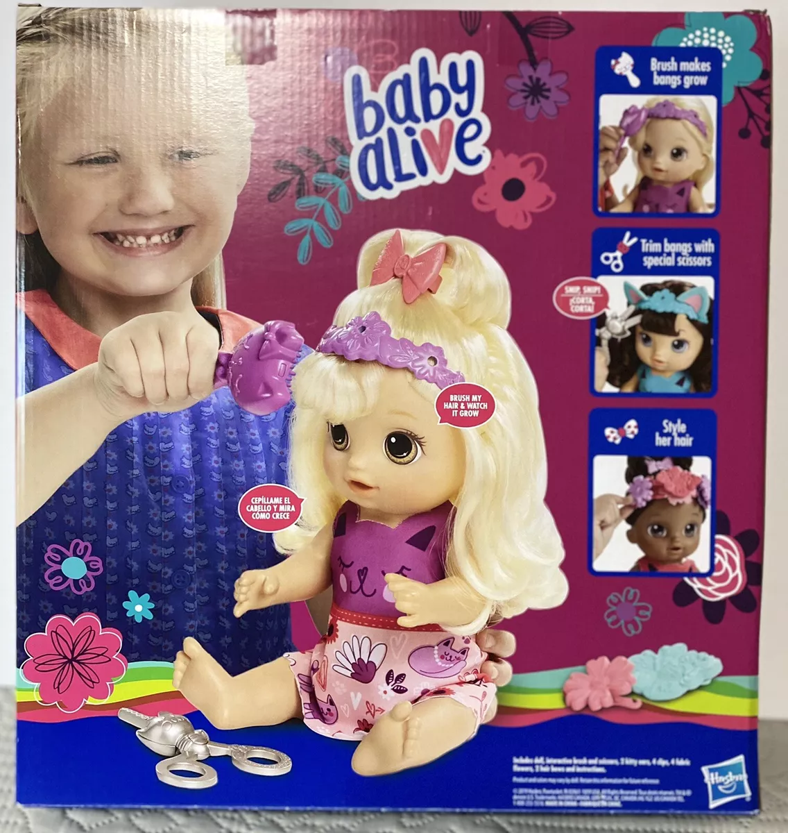 Baby alive best sale brush n snip