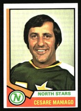 Cesare Maniago 1974 Topps #26  Hockey Card