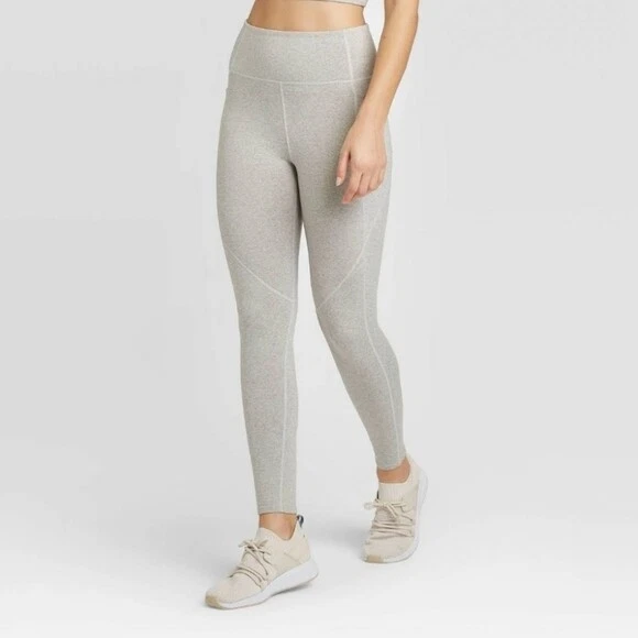 Joy Lab Womens Pants Athletic Legging High Rise Yoga Active gray size Small  NEW