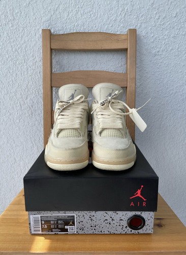Jordan 4 SP x Off-White Sail 2020 