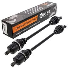 NICHE Front CV Axle Half Drive Shaft for Polaris RZR 900 1000 1333946 2 Pack