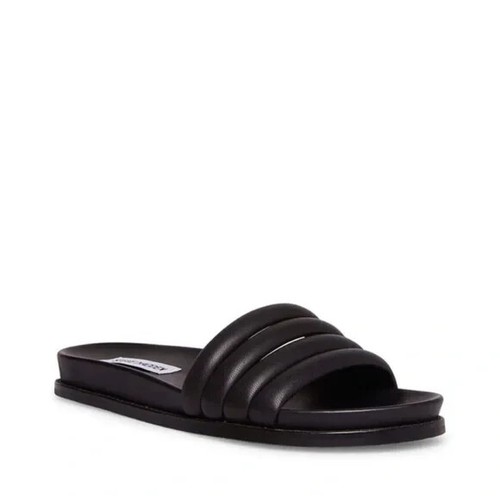 Steve Madden Black “DRIPS” Slide size 8