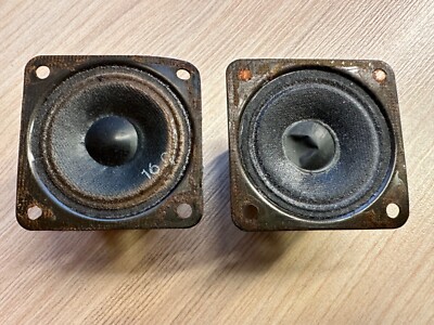 Tweeter Vintage Peerless Speakers PEERLESS Ring Dome Tweeters (2