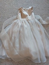 Girls formal Gown Size 4 By Us Angels,Preowned, Has Ink Mark..