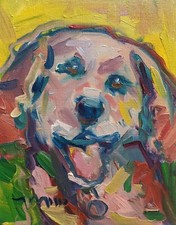 DOG PUPPY GOLDEN LABRADOR RETRIEVER JOSE TRUJILLO (Moving Sale All Must Go)