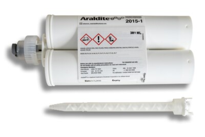 ARALDITE 2015-1 | 380 ML Doppelkartusche mit ZMS | Epoxidharz Klebstoff 