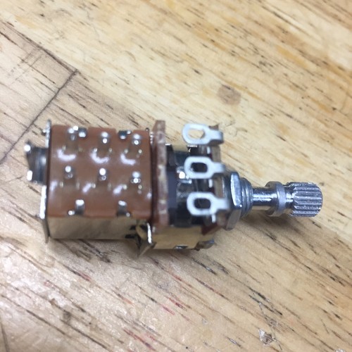 1 NEW 250k ohm Volume Tone Control Pot Potentiometer with DPDT Push Pull Switch - Picture 7 of 7