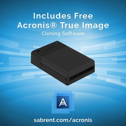 SABRENT USB 3.0 vers SATA Disque dur externe Lay-Flat Station d'accueil (EC-DFLT)Op - Photo 2/9