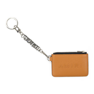 NWT AMIRI PEBBLED LOGO CHAIN ORANGE WALLETS SIZE OS $490 | eBay