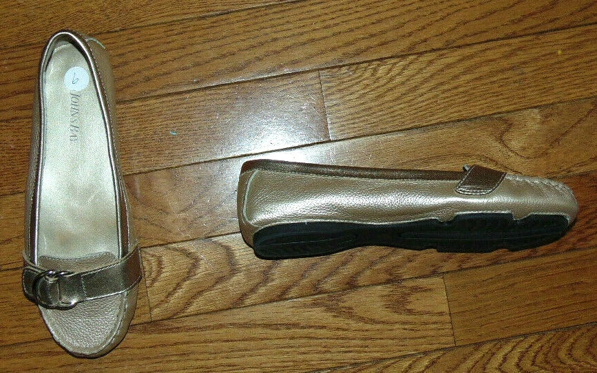 ZAPATOS DE CUERO PARA MUJER ST. JOHN'S BAY MOCASINES DE CONDUCCIÓN MOCASINES TALLA 6 Foto 4 de 4