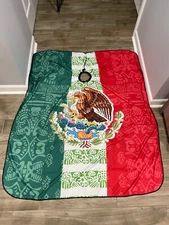 Barber Hair Stylist Cape Mexico Flag Error Please Read Description-Free Shipping