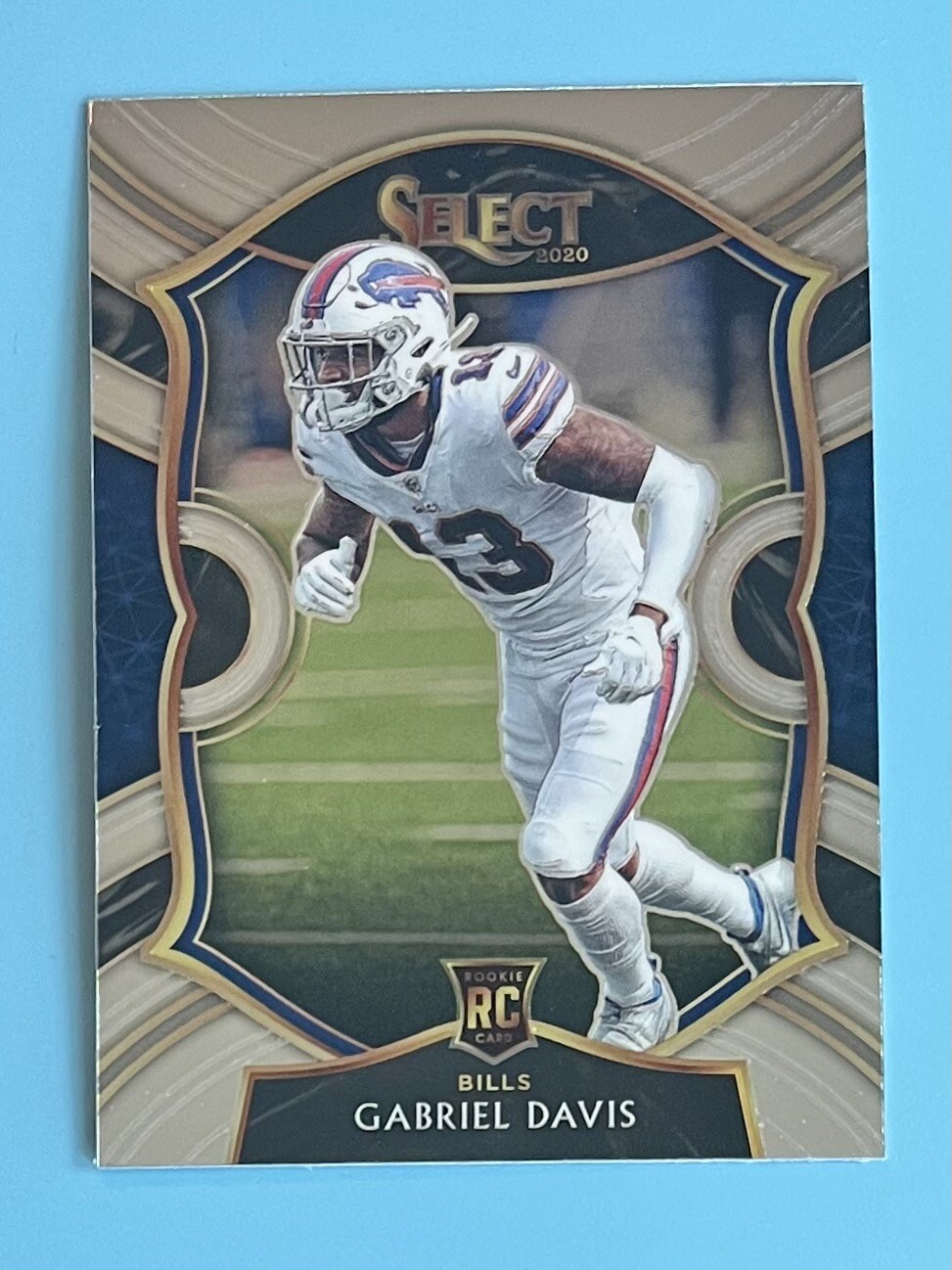 GABRIEL DAVIS 2020 PANINI SELECT CONCOURSE ROOKIE RC CARD #82 BUFFALO BILLS
