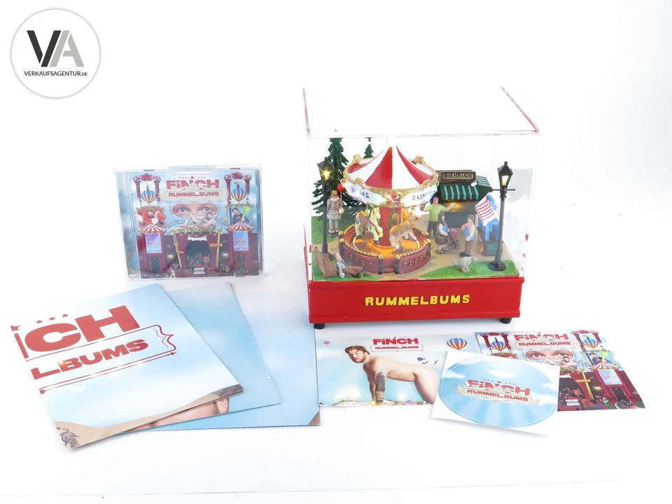 Finch Rummelbums Ldt. Box Jahrmarkt - limitiert (Alligatoah, Materia, Scooter) - Bild 3 von 4