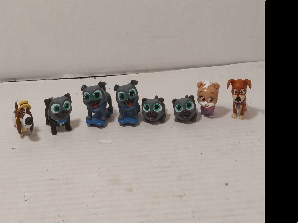Lot Of 8 Disney Jr. Puppy Dog Pals Mini PVC Figures eBay