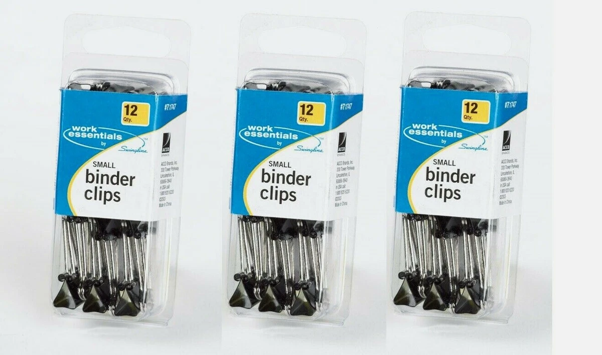 Acco large 2024 binder clips