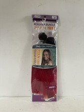 First Hair Color 1B/BG/RED Trio Perm Yaki 10  100 Human Hair