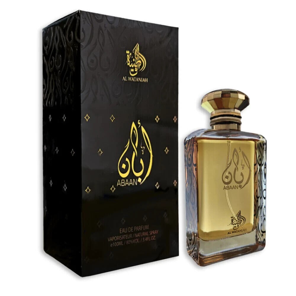 Abaan Arabian Eau De Parfum Fregrance Spray For Unisex 100 ML By Al Wataniah