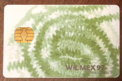 WOMEX 1997 MARSEILLE GEMPLUS DUMMY SALONKARTE NO TELECARTE CARD KARTE CARD